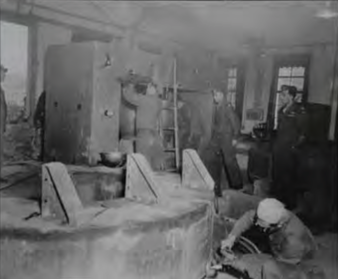 Allied soldiers dismantle Arakatsu